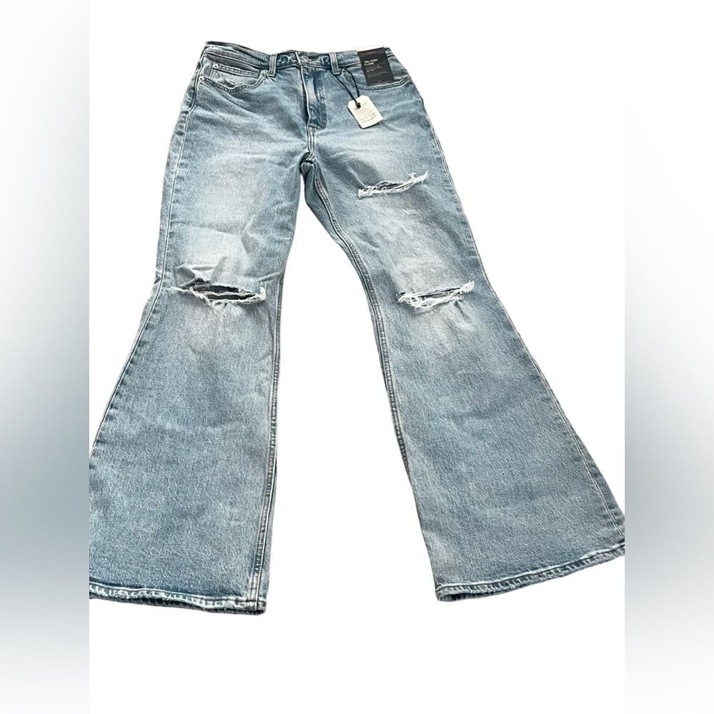 Levi’s NWT Premium 70s High Rise Flare Size 28 Free People Disco Bell Bottom - Picture 6 of 13